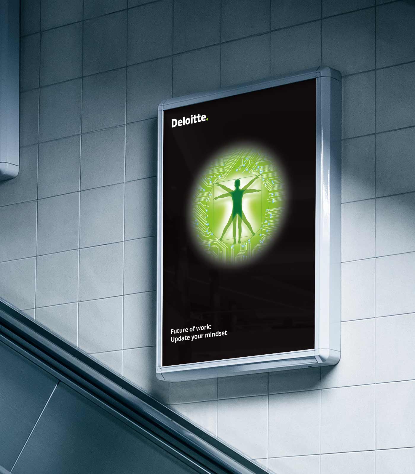 Deloitte Out of Home Plakat